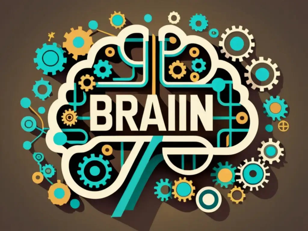 Traductor automático: el cerebro mecánico del futuro Un cerebro mecánico retrofuturista realiza traducción automática con inteligencia artificial