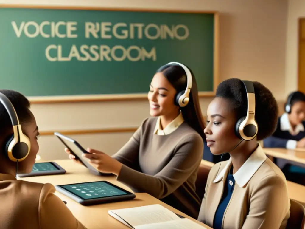 Transformación educativa en idiomas: profesor y estudiantes usando el reconocimiento de voz para actividades de aprendizaje inmersivo