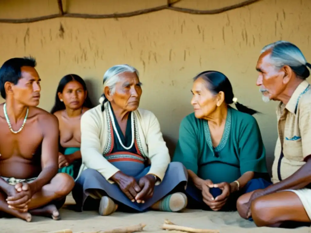 Un grupo de ancianos de una comunidad indígena remota preserva su idioma en peligro