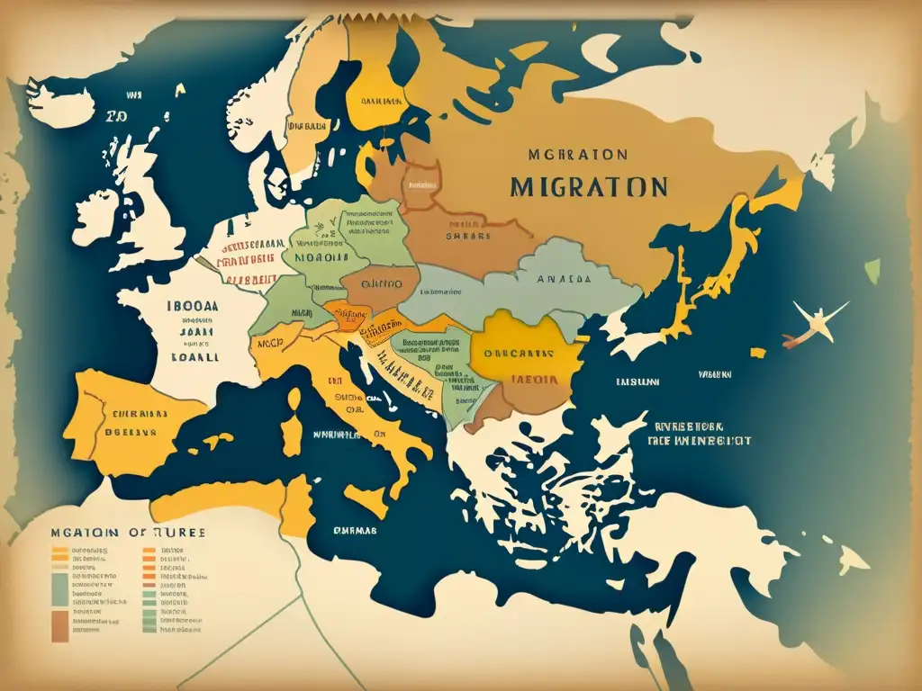 Mapa antiguo muestra impacto migratorio en dialectos y variedad lingüística