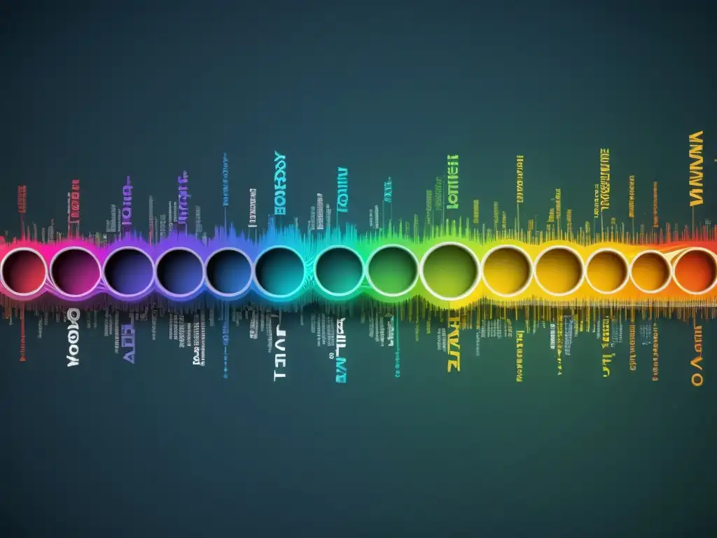 Visual impactante de la evolución de la aspiración en lenguas germánicas, una representación asombrosa de la historia lingüística